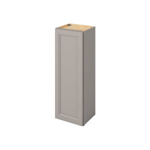 Monaco - 15" x 42" Wall Cabinet, 1 Door, 3 Shelves in Grey MGR-W1542