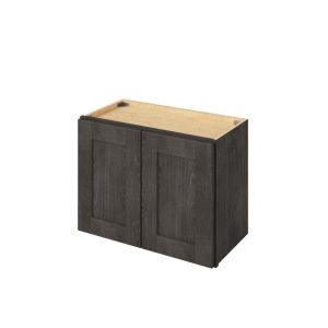 Cooper - 24" x 18" Wall Cabinet, 2 Doors in Slate CSL-W2418