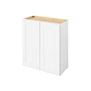 Cooper - 27" x 30" Wall Cabinet, 2 Doors, 2 Shelves in White CWH-W2730