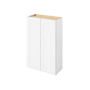 Cooper - 27" x 42" Wall Cabinet, 2 Doors, 3 Shelves in White CWH-W2742
