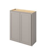 Hudson - 30" x 36" Wall Cabinet, 2 Doors, 2 Shelves in Grey HGR-W3036
