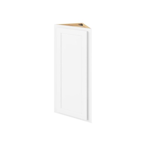 Hudson - 12" x 36" Wall End Cabinet, 1 Door, 2 Shelves in White HWH-WEC1236