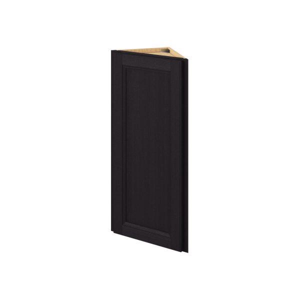 Monaco - 12" x 36" Wall End Cabinet, 1 Door, 2 Shelves in Espresso MES-WEC1236