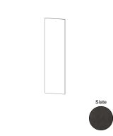 Cooper, Hudson, Monaco - 15" W x 42" H x 1/4" T Wall End Panel - in Slate SL-WEP1542