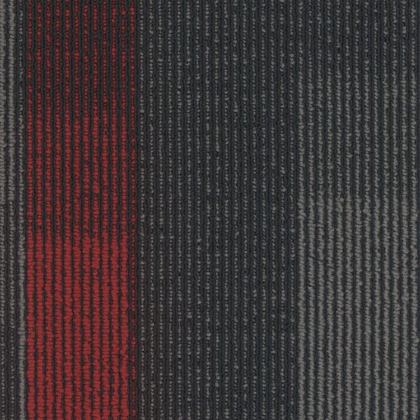 Pentz Magnify Plank 7054P - Crimson 12 in x 48 in