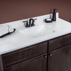 Wolf Home Products Recessed Rectangular Vanity (Configurable)