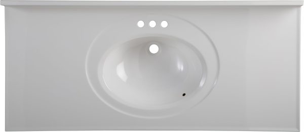 Wolf Home Products Recessed Oval Vanity (Configurable)