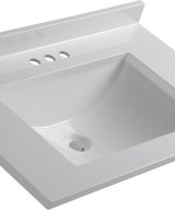 Wolf Home Products Recessed Rectangular Vanity (Configurable)