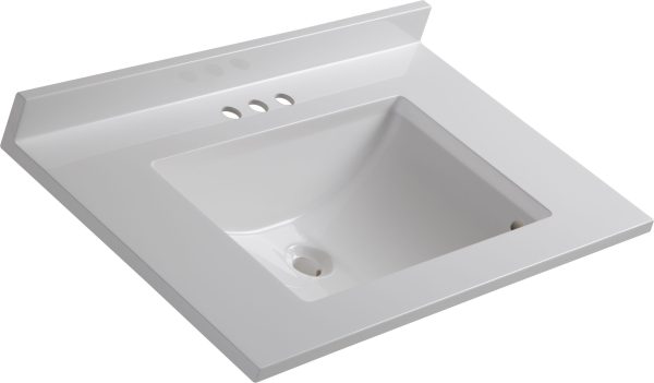 Wolf Home Products Recessed Rectangular Vanity (Configurable)