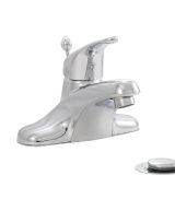 MSI - 1 Handle Bathroom Faucet - 406 Chrome 4 in. Centerset