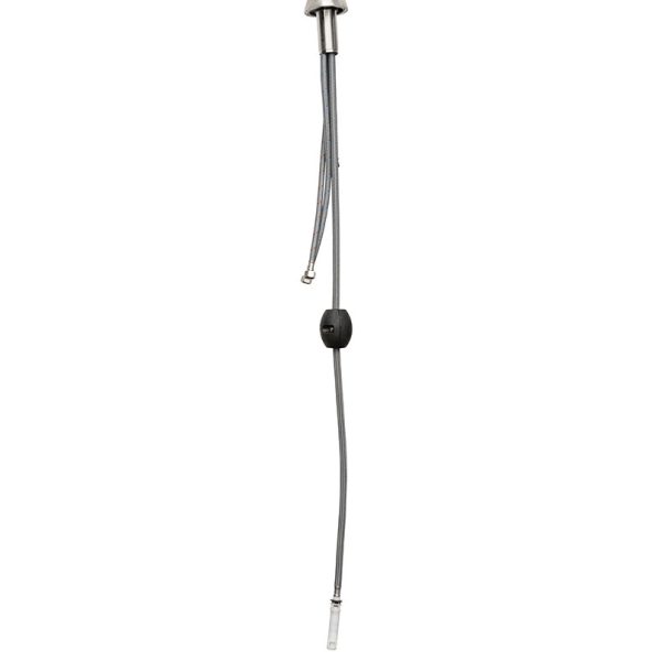 MSI - 1 Handle Pull-Down Sprayer Kitchen Faucet - 803 Brushed Nickel Single Hole or Three Hole