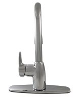 MSI - 1 Handle Pull-Out Sprayer Kitchen Faucet - 802 Chrome Single Hole or Three Hole