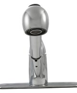 MSI - 1-Handle Pull-Out Sprayer Kitchen Faucet - 803 Chrome Single Hole or Three Hole