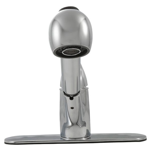 MSI - 1-Handle Pull-Out Sprayer Kitchen Faucet - 803 Chrome Single Hole or Three Hole