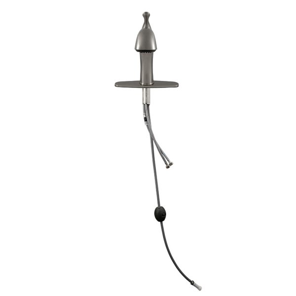 MSI - 1-Handle Pull-Out Sprayer Kitchen Faucet - 804 Brushed Nickel Single Hole or Three Hole