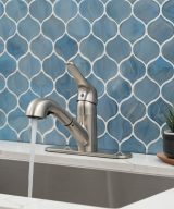 MSI - 1-Handle Pull-Out Sprayer Kitchen Faucet - 805 Brushed Nickel Single Hole or Three Hole
