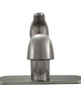 MSI - 1-Handle Pull-Out Sprayer Kitchen Faucet - 805 Brushed Nickel Single Hole or Three Hole