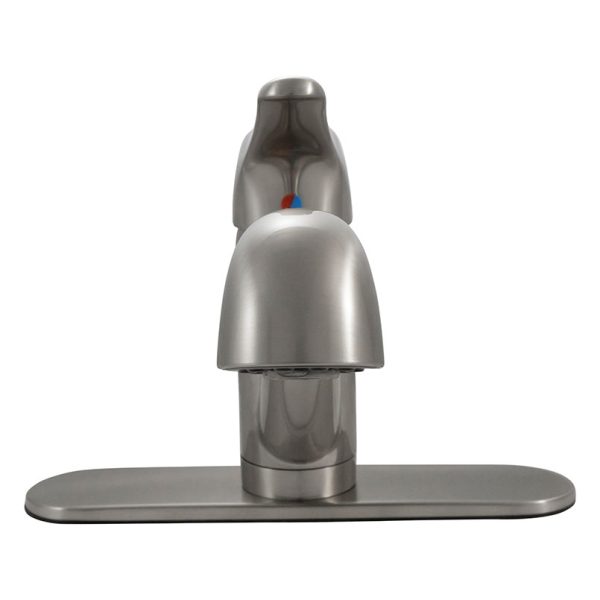 MSI - 1-Handle Pull-Out Sprayer Kitchen Faucet - 805 Brushed Nickel Single Hole or Three Hole