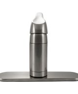 MSI - 1-Handle Pull-Out Sprayer Kitchen Faucet - 805 Brushed Nickel Single Hole or Three Hole