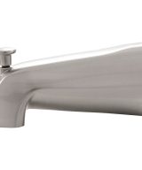 MSI - 1 Handle Shower/Tub Faucet With Valve- 607 Brush Nickel