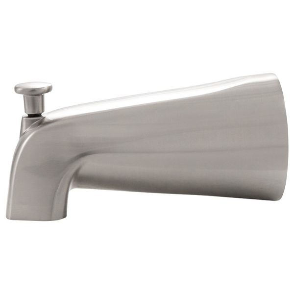 MSI - 1 Handle Shower/Tub Faucet With Valve- 607 Brush Nickel