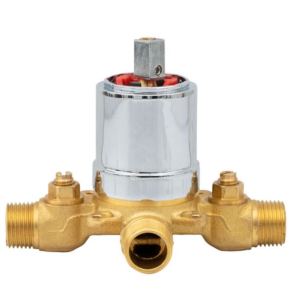 MSI - 1 Handle Shower/Tub Faucet With Valve- 607 Brush Nickel