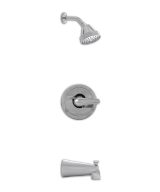 MSI - 1 Handle Shower/Tub Faucet With Valve- 608 Chrome