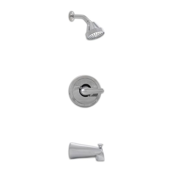 MSI - 1 Handle Shower/Tub Faucet With Valve- 608 Chrome