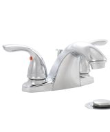 MSI - 2 Handle Bathroom Faucet - 403 Chrome 4 in. Centerset