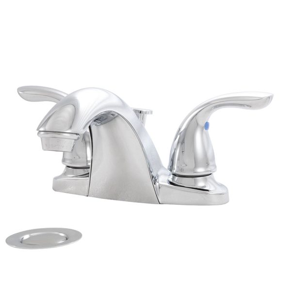 MSI - 2 Handle Bathroom Faucet - 403 Chrome 4 in. Centerset
