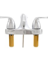 MSI - 2 Handle Bathroom Faucet - 405 Chrome 4 in. Centerset