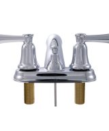 MSI - 2 Handle Bathroom Faucet - 410 Chrome 4 in. Centerset
