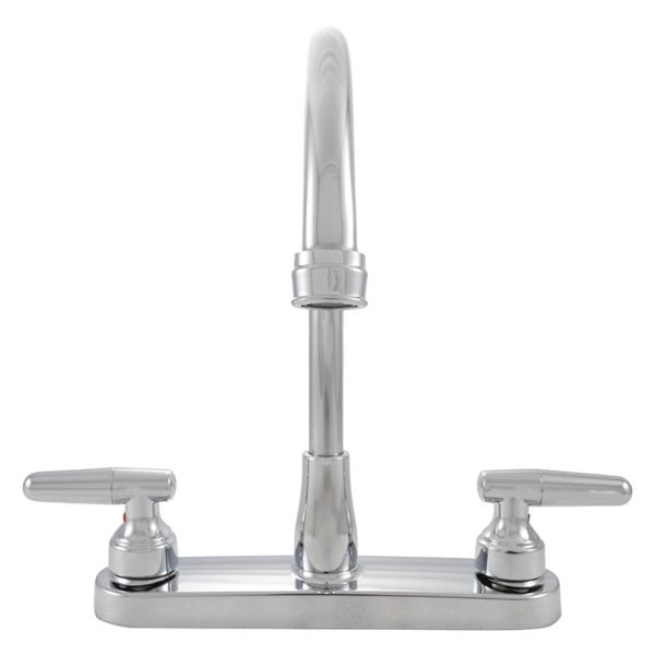 MSI - 2-Handle Kitchen Faucet - 805 Chrome 8 in. Centerset