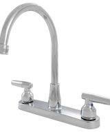 MSI - 2-Handle Kitchen Faucet - 805 Chrome 8 in. Centerset