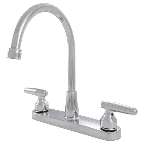 MSI - 2-Handle Kitchen Faucet - 805 Chrome 8 in. Centerset