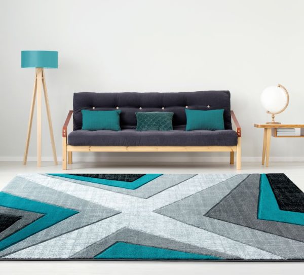 United Weavers Bristol Turquoise Rug