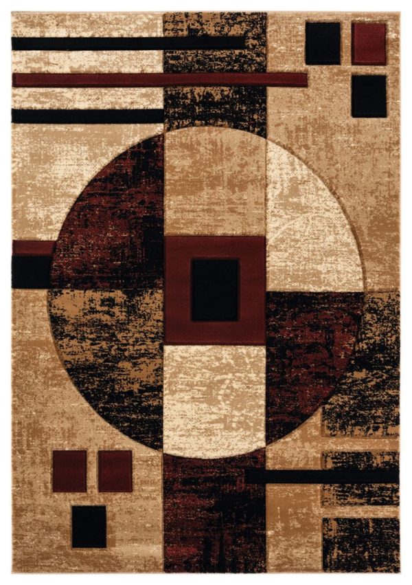 United Weavers Bristol Burgundy Rug