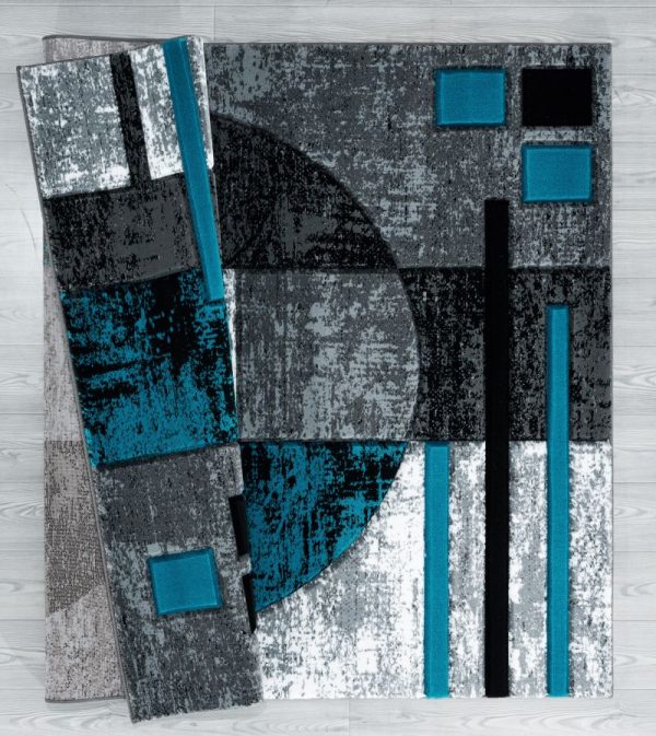 United Weavers Bristol Turquoise Rug
