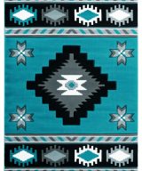 United Weavers Bristol Turquoise Rug