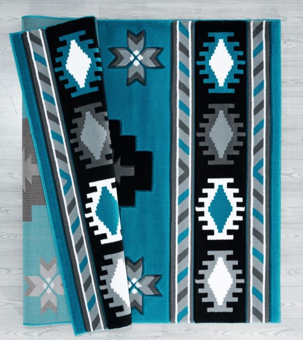 United Weavers Bristol Turquoise Rug