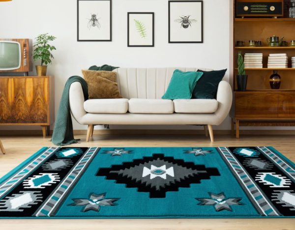 United Weavers Bristol Turquoise Rug