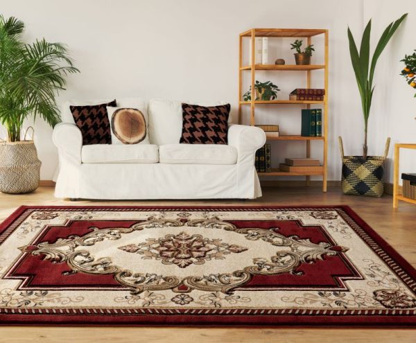 United Weavers Bristol Burgundy Rug