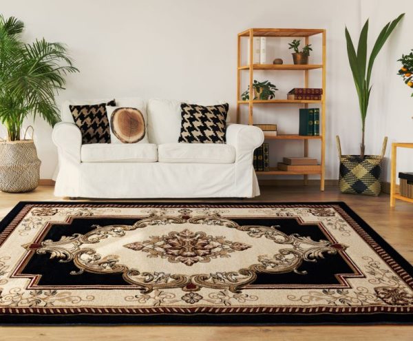 United Weavers Bristol Black Rug
