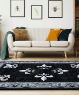 United Weavers Bristol Black Rug