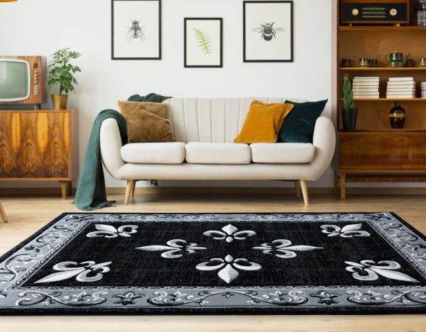 United Weavers Bristol Black Rug