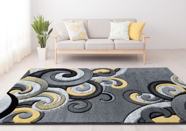 United Weavers Bristol Yellow Rug