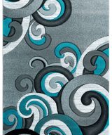 United Weavers Bristol Turquoise Rug