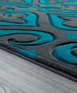 United Weavers Bristol Turquoise Rug