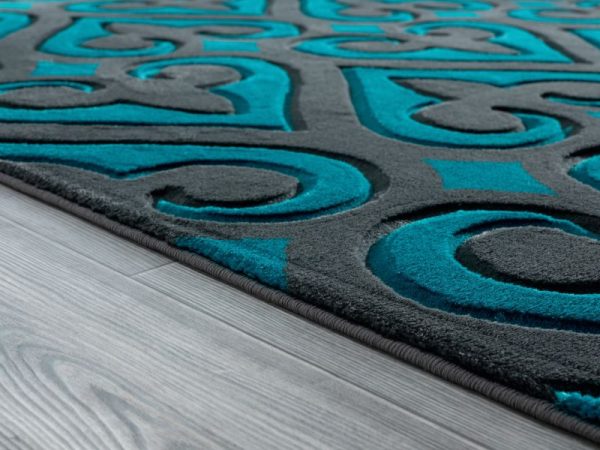United Weavers Bristol Turquoise Rug