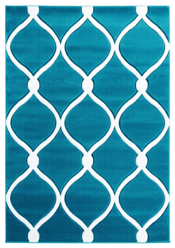 United Weavers Bristol Turquoise Rug